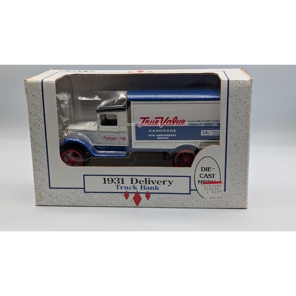 Ertl True Value 1931 Deliver Truck Bank Die Cast Metal USA Made 1991 #9501